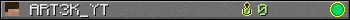 Benutzerleisten 350x20 für ART3K_YT