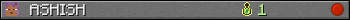 ASHISH userbar 350x20