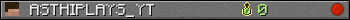 ASTHIPLAYS_YT userbar 350x20