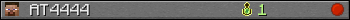 Benutzerleisten 350x20 für AT4444