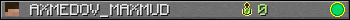 AXMEDOV_MAXMUD userbar 350x20