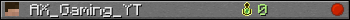 Юзербар 350x20 для AX_Gaming_YT
