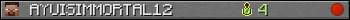 AYUISIMMORTAL12 userbar 350x20