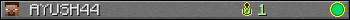 AYUSH44 userbar 350x20