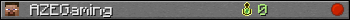 AZEGaming userbar 350x20