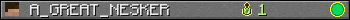 A_GREAT_NESKER userbar 350x20