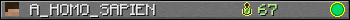 A_HOMO_SAPIEN userbar 350x20