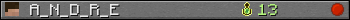 A_N_D_R_E userbar 350x20