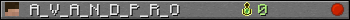 A_V_A_N_D_P_R_O userbar 350x20