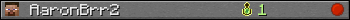 AaronBrr2 userbar 350x20