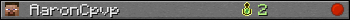 AaronCpvp userbar 350x20