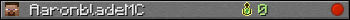 AaronbladeMC userbar 350x20