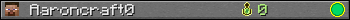 Aaroncraft0 userbar 350x20