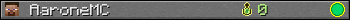 AaroneMC userbar 350x20