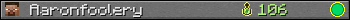 Aaronfoolery userbar 350x20