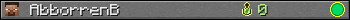 AbborrenB userbar 350x20