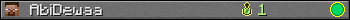 AbiDewaa userbar 350x20