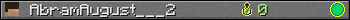 AbramAugust___2 userbar 350x20