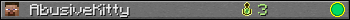 AbusiveKitty userbar 350x20