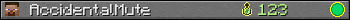 AccidentalMute userbar 350x20