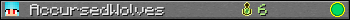 AccursedWolves userbar 350x20