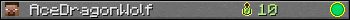 AceDragonWolf userbar 350x20