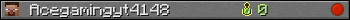 Acegamingyt4148 userbar 350x20