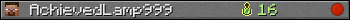 AchievedLamp999 userbar 350x20