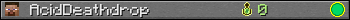 AcidDeathdrop userbar 350x20