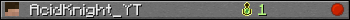 AcidKnight_YT userbar 350x20