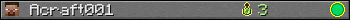 Юзербар 350x20 для Acraft001