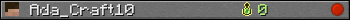 Юзербар 350x20 для Ada_Craft10