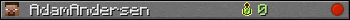 AdamAndersen userbar 350x20