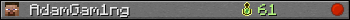 AdamGam1ng userbar 350x20