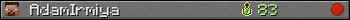 AdamIrmiya userbar 350x20