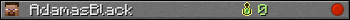 AdamasBlack userbar 350x20