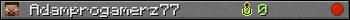 Adamprogamerz77 userbar 350x20