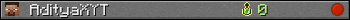 AdityaXYT userbar 350x20