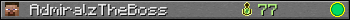 AdmiralzTheBoss userbar 350x20