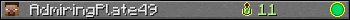 AdmiringPlate49 userbar 350x20