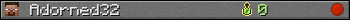 Adorned32 userbar 350x20