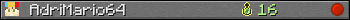 AdriMario64 userbar 350x20