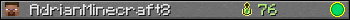 AdrianMinecraft8 userbar 350x20