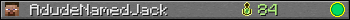 AdudeNamedJack userbar 350x20