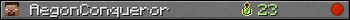 AegonConqueror userbar 350x20