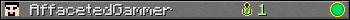 AffacetedGammer userbar 350x20