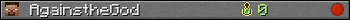 AgainstheGod userbar 350x20