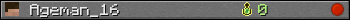 Ageman_16 userbar 350x20