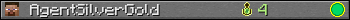 AgentSilverGold userbar 350x20