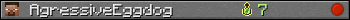 AgressiveEggdog userbar 350x20